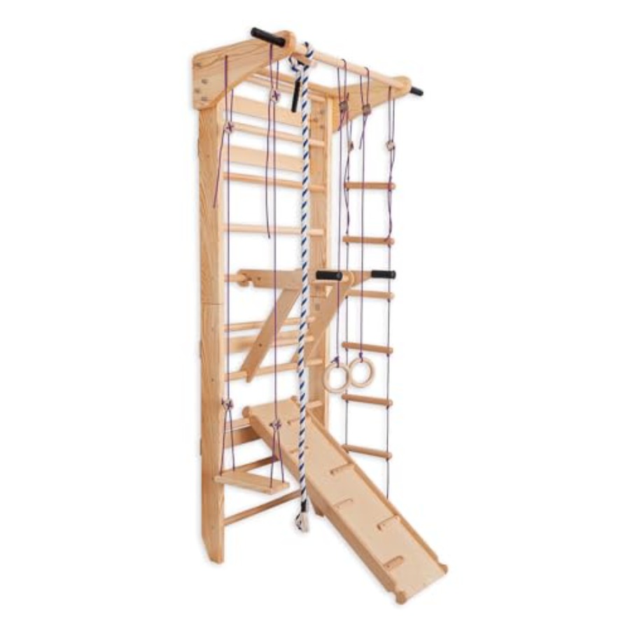 Gymnastic Rings Wooden - Drążki do ćwiczeń na ścianę w