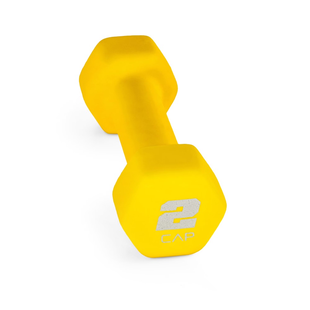 Home Gym Yellow - Hantle neoprenowe 2lb do ćwiczeń w