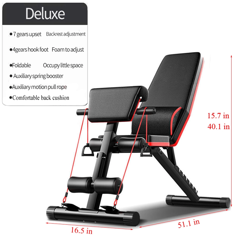 Home Gym Weight Bench - Popularna Domowa Siłownia do Ćwiczeń Regulowana