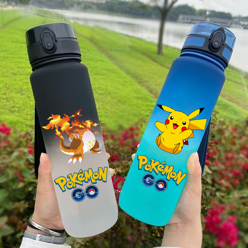 Home Gym Compact - Butelka na wodę sportowa Pokemon Pikachu