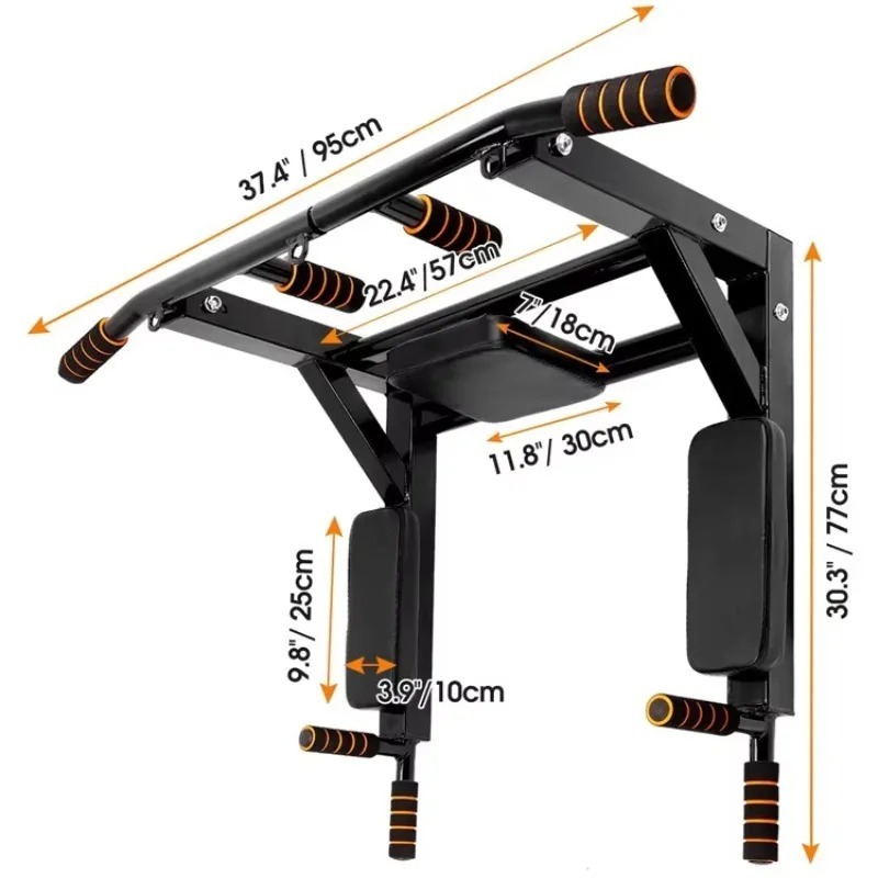 Home Gym Wall - Drążek do podciągania montowany na ścianie