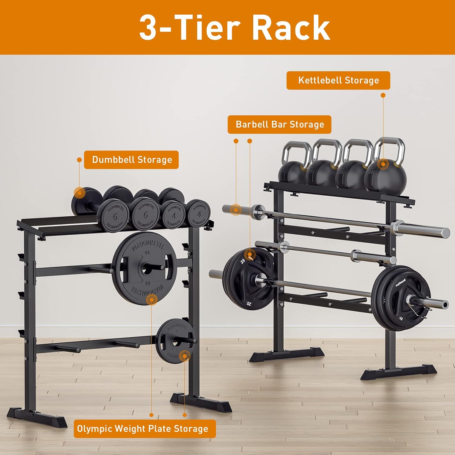 Stojak na ciężary do treningu  – Home Gym Compact recenzja i cena