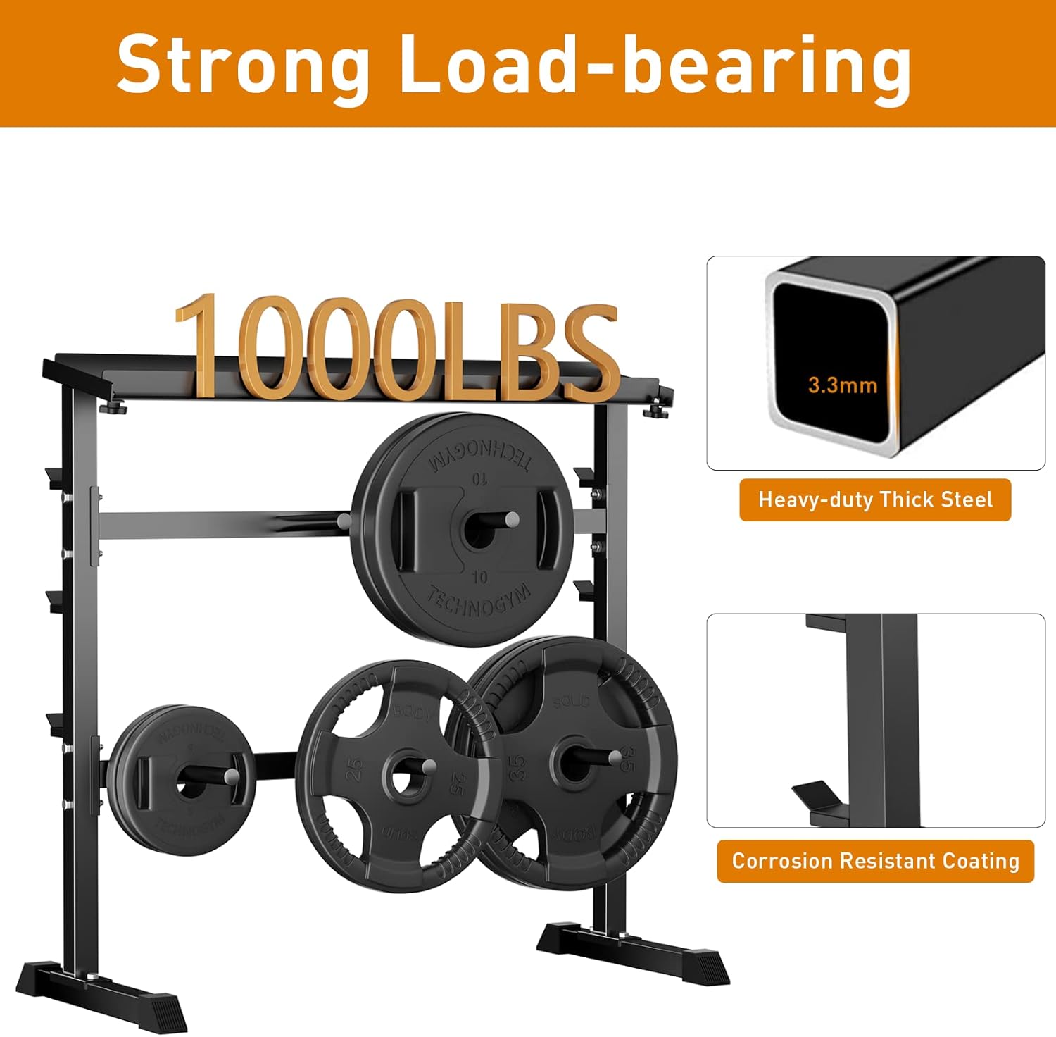 Stojak na ciężary do treningu  – Home Gym Compact recenzja i cena
