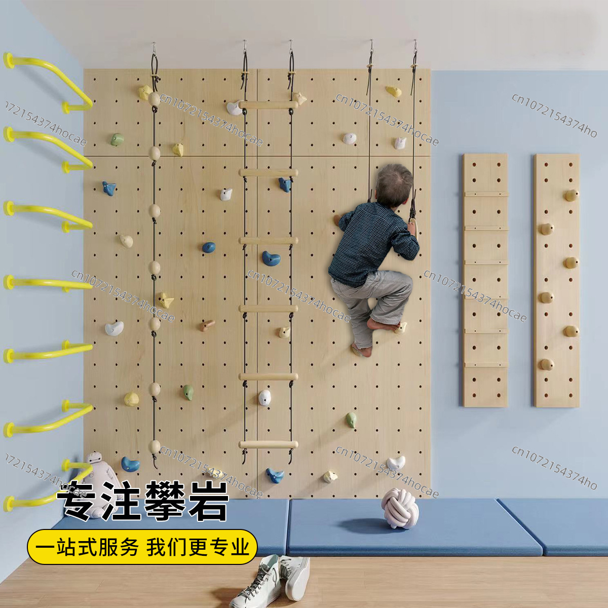 Drewniany zestaw do wspinaczki – Gymnastic Rings Wooden recenzja i cena