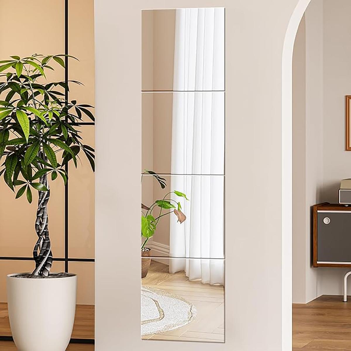 4 szt. Akrylowe naklejki lustr – Home Gym Diy recenzja i cena
