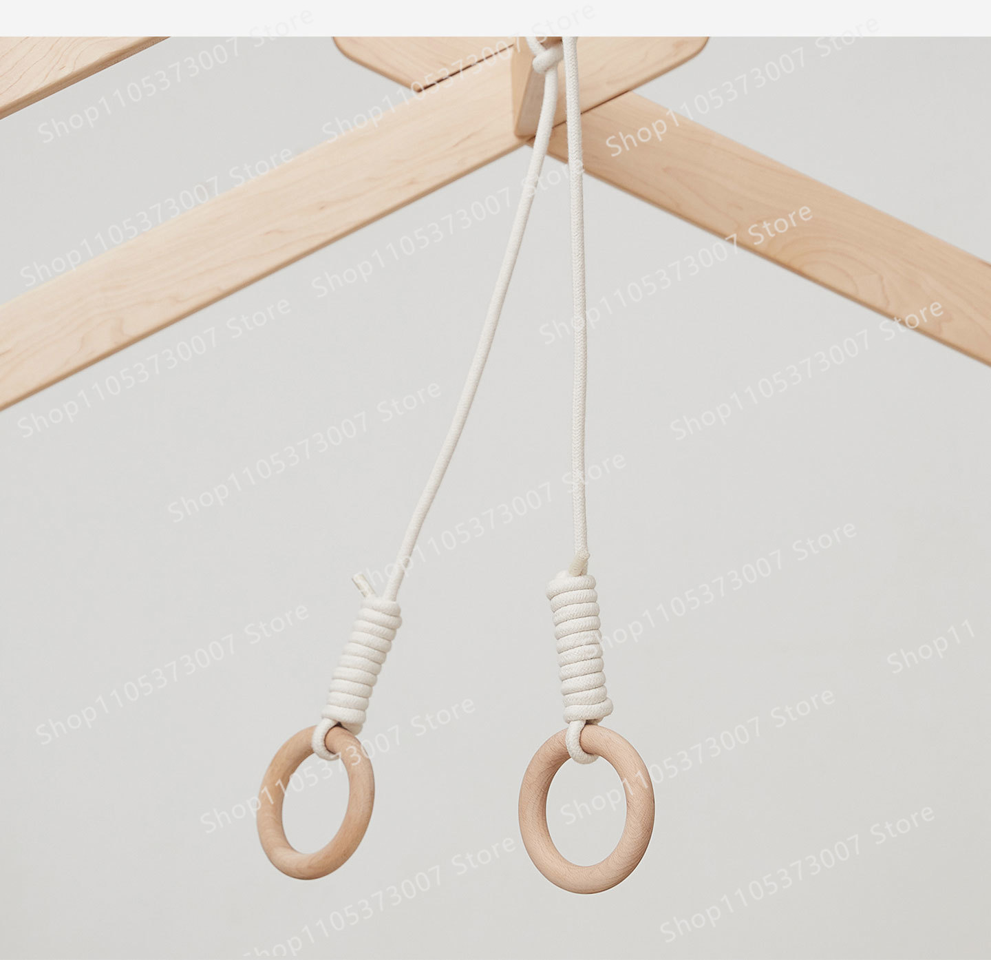 Pierścienie do zawieszenia łóż – Gymnastic Rings Wooden recenzja i cena