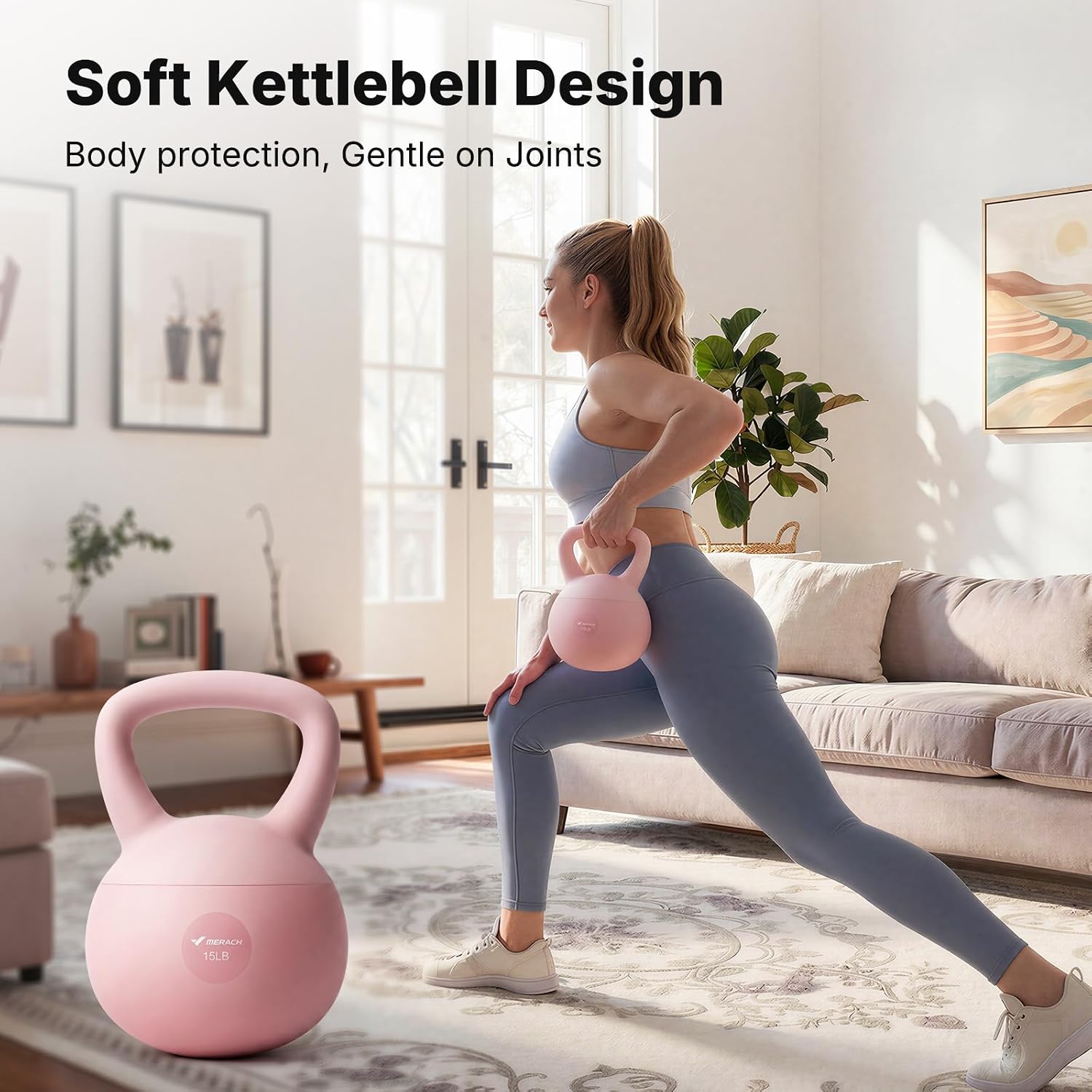 Miękki kettlebell z szerokim a – Kettler Home Gym recenzja i cena