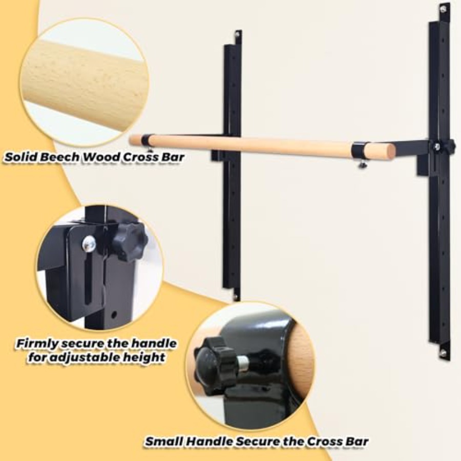 Ścienny drążek do baletu, regu – Home Gym Wall recenzja i cena