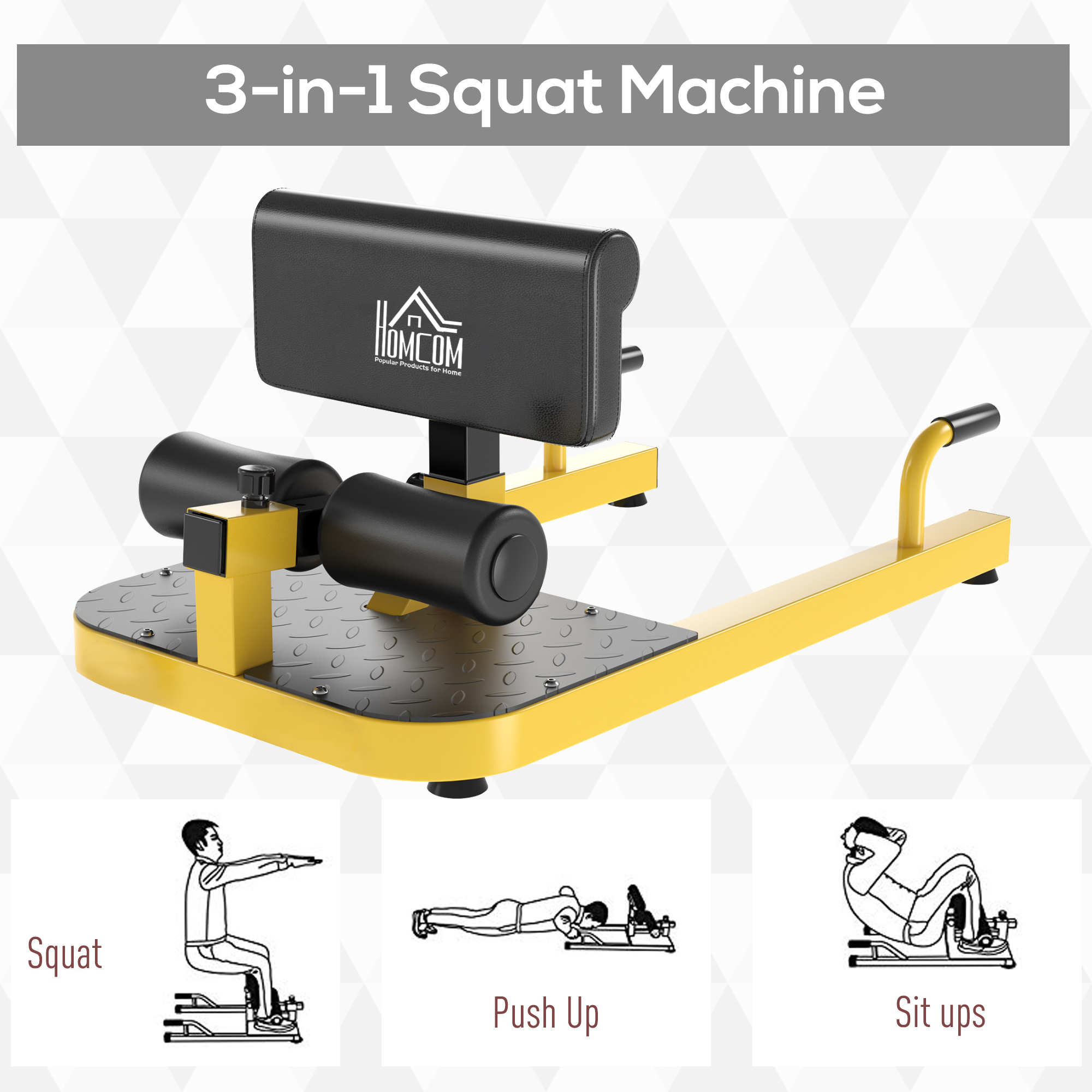 Wielofunkcyjne urządzenie do ć – Home Gym Yellow recenzja i cena