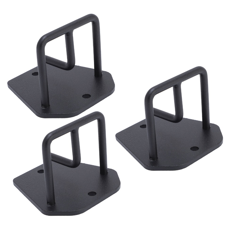 3 szt. czarnych uchwytów ścien – Home Gym Wall recenzja i cena