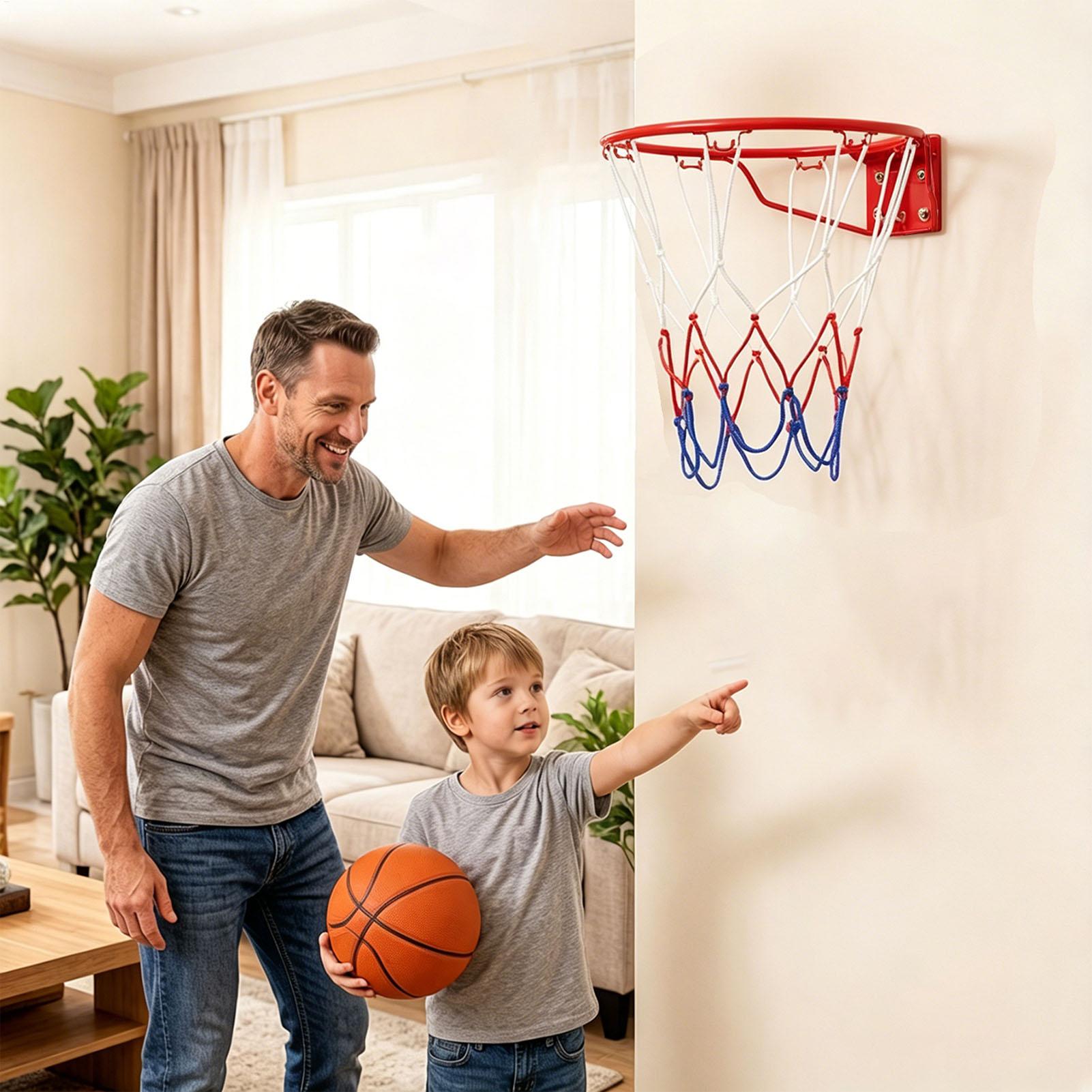 Obręcz do koszykówki z siatką, – Home Gym And Basketball Court recenzja i cena
