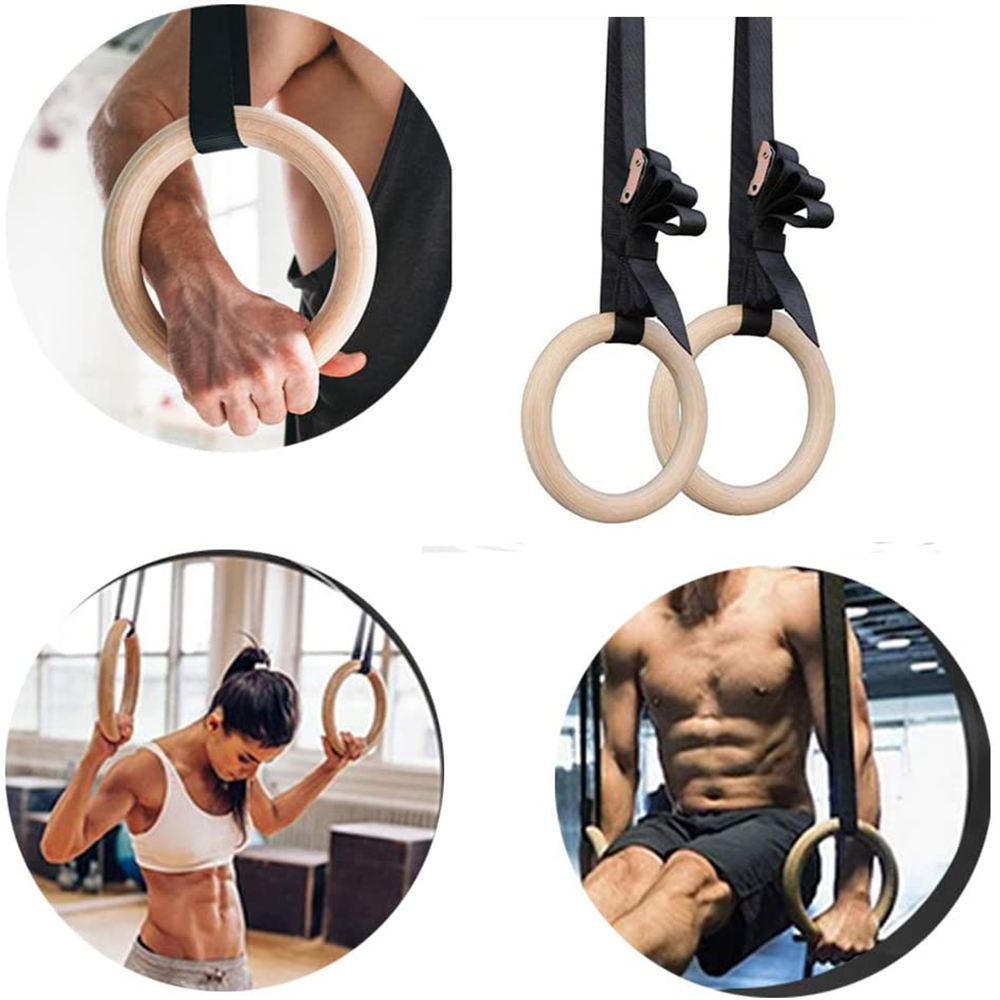 28/32MM Fitness Drewniane pier – Gymnastic Rings Wooden recenzja i cena