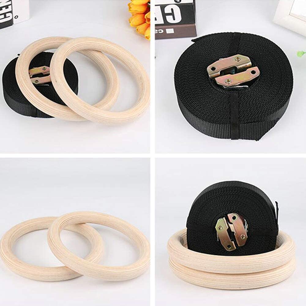 28/32MM Fitness Drewniane pier – Gymnastic Rings Wooden recenzja i cena