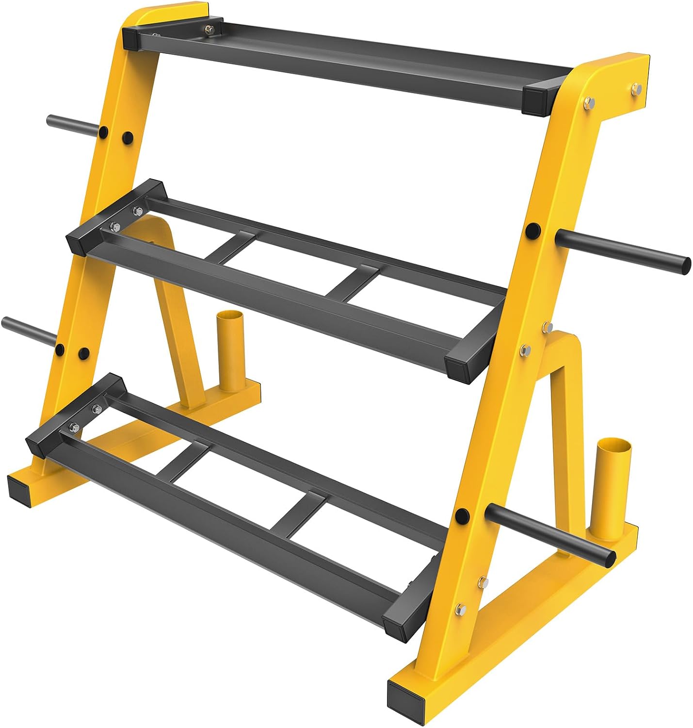 Wytrzymały Trzypoziomowy Stoja – Home Gym Yellow recenzja i cena