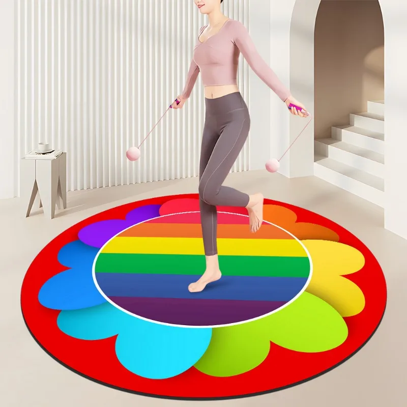 Mata do ćwiczeń Rainbow Spiral – Home Gym Diy recenzja i cena