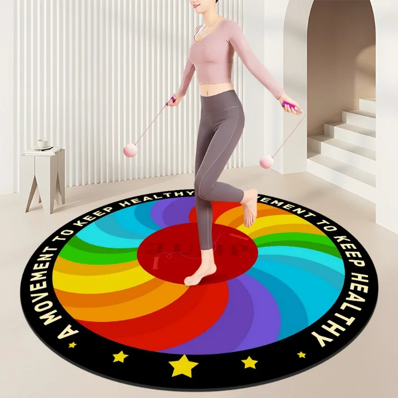 Mata do ćwiczeń Rainbow Spiral – Home Gym Diy recenzja i cena