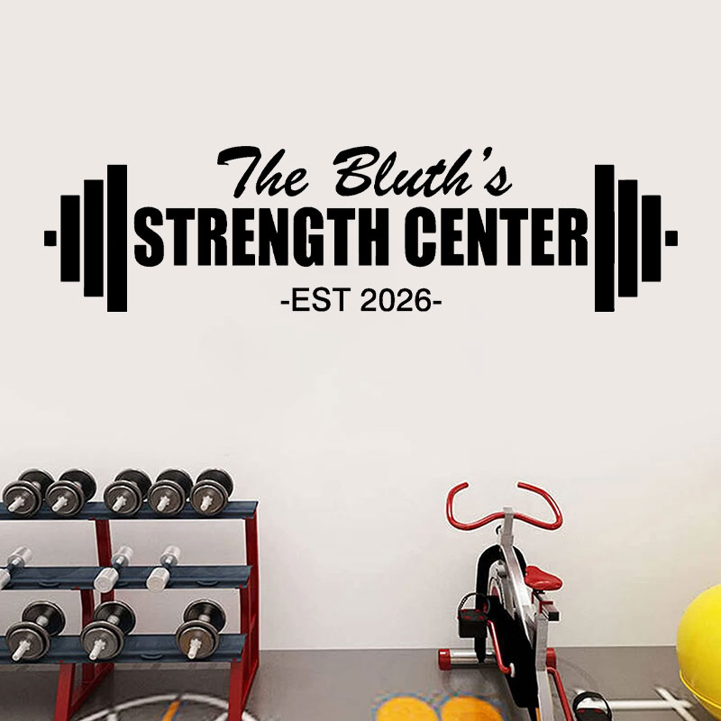 Spersonalizowana naklejka z na – Home Gym Names recenzja i cena