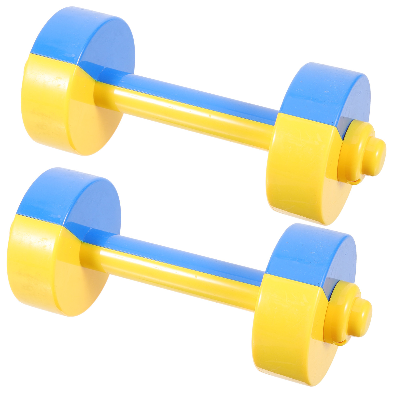1 para plastikowych hantli dla – Home Gym Yellow recenzja i cena