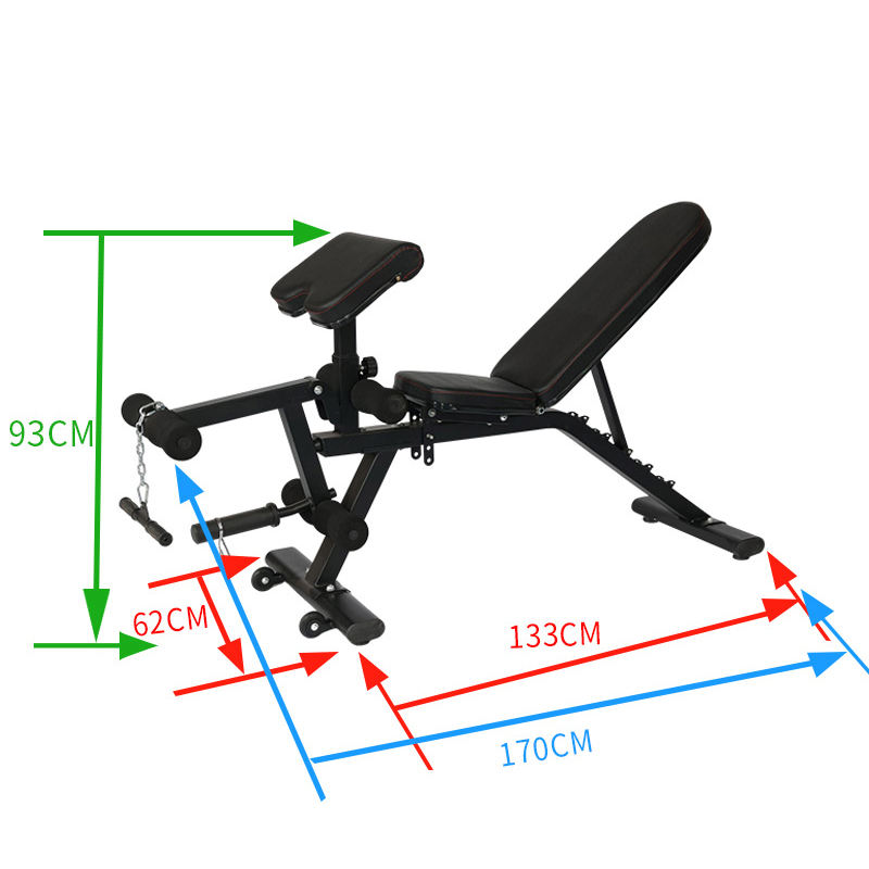 Ławka do ćwiczeń w domu, do po – Home Gym Weight Bench recenzja i cena
