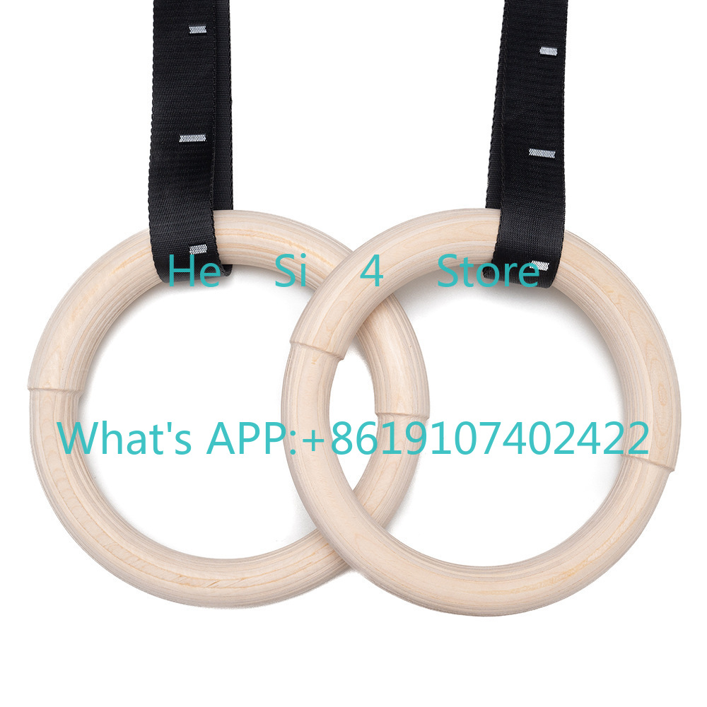 Drewniany pierścień do ćwiczeń – Gymnastic Rings Wooden recenzja i cena