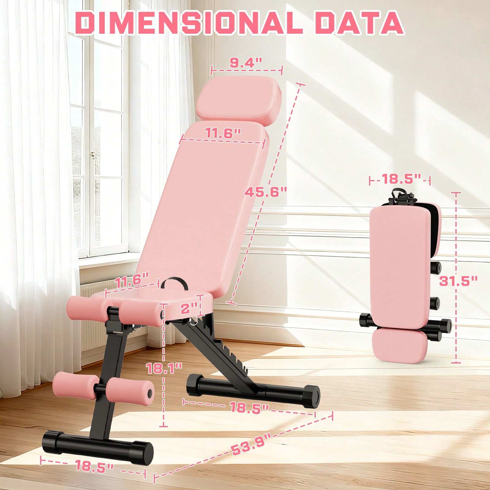 Ławka do ćwiczeń GIKPAL z 9 po – Home Gym Weight Bench recenzja i cena
