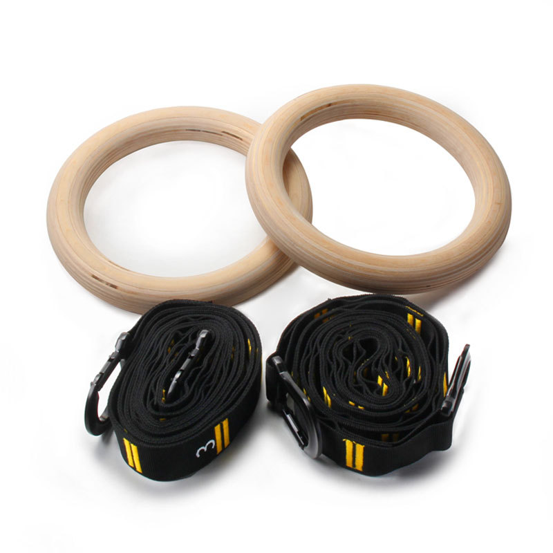 Obręcze gimnastyczne 28mm 32mm – Gymnastic Rings Wooden recenzja i cena