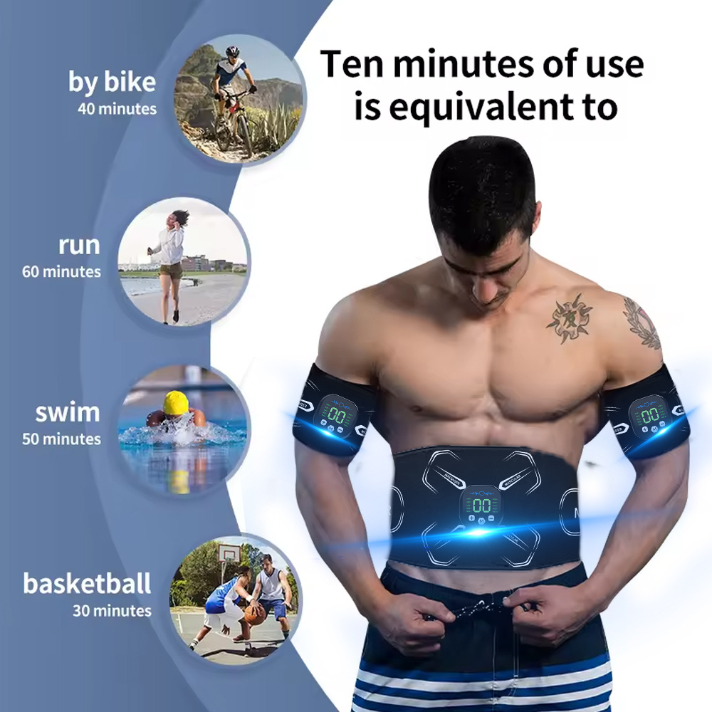 Stymulator mięśni EMS, trener  – Treadmill Home Gym recenzja i cena