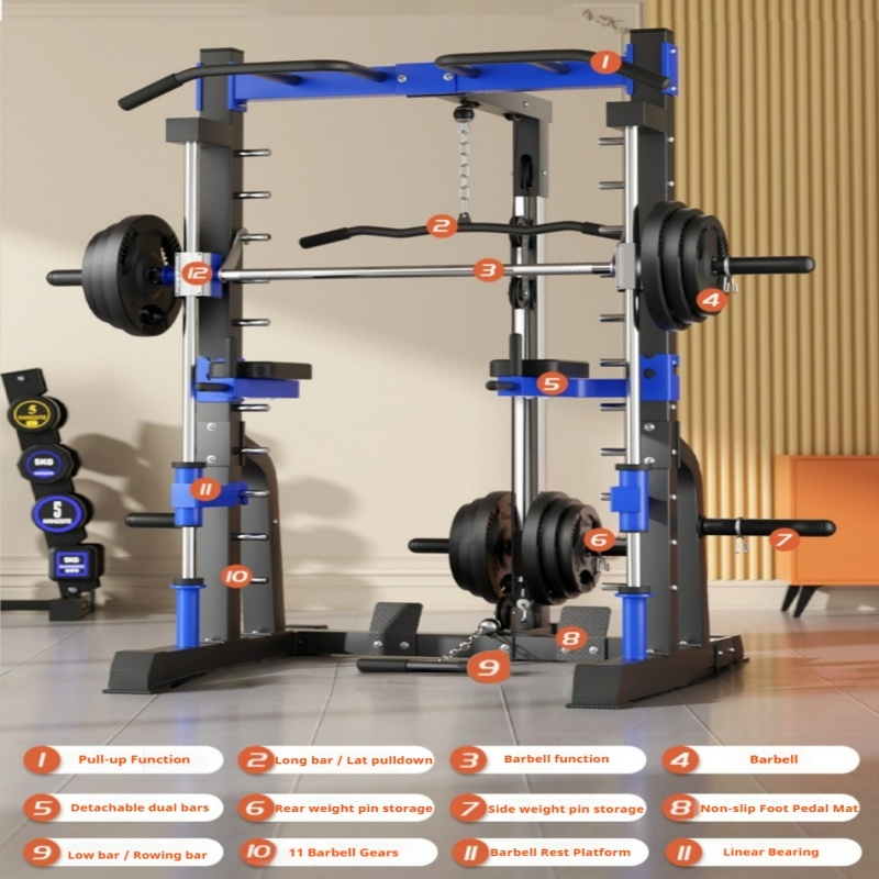 Wielofunkcyjny kompleksowy spr – Home Gym Leg Press recenzja i cena