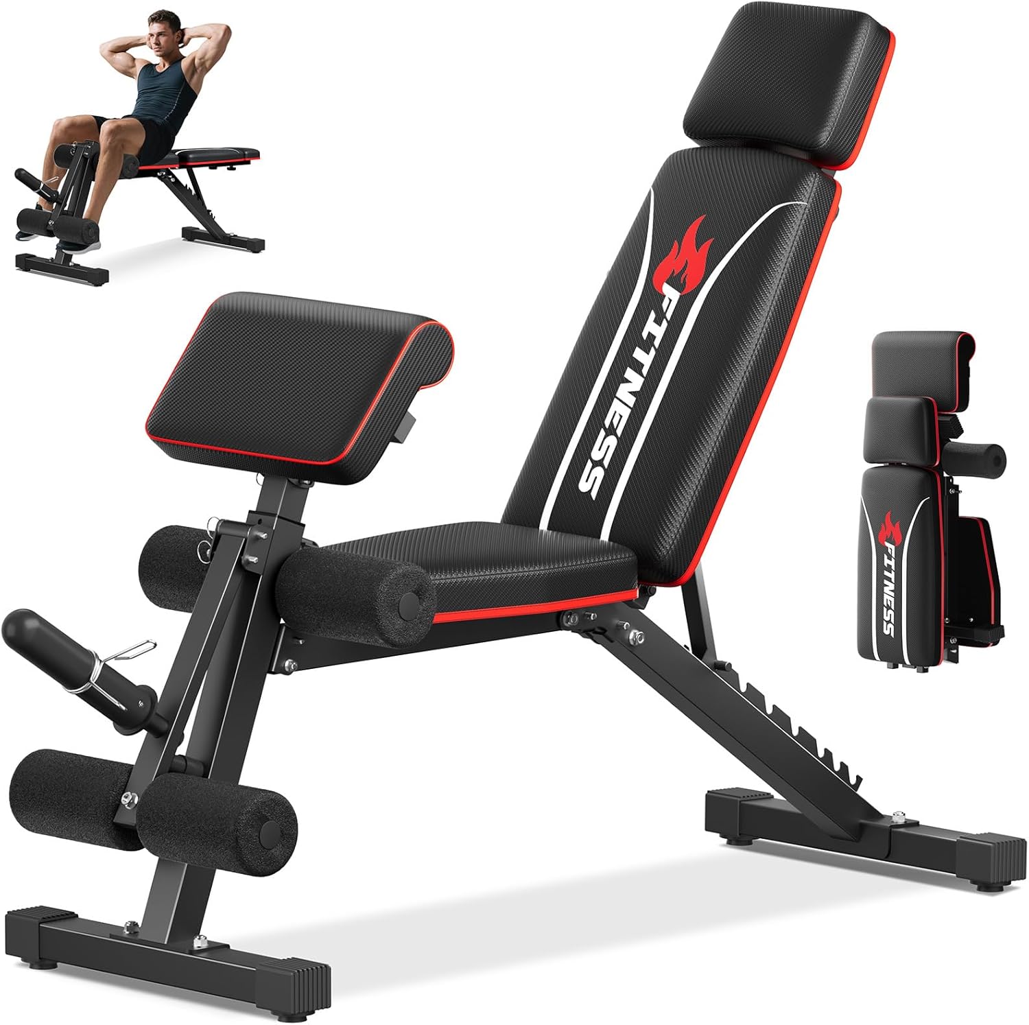 Składana ławka do ćwiczeń w do – Home Gym Weight Bench recenzja i cena
