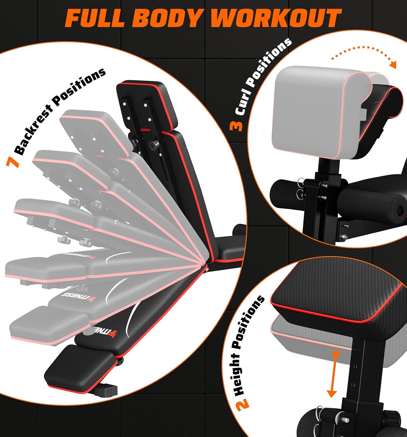 Składana ławka do ćwiczeń w do – Home Gym Weight Bench recenzja i cena