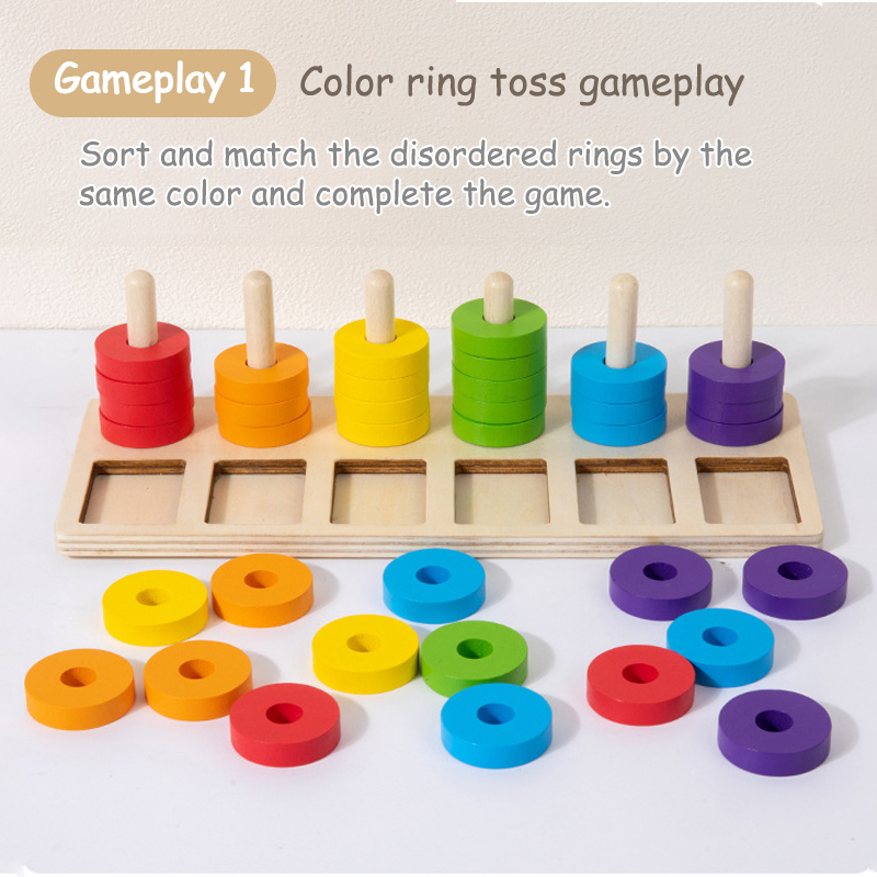 Montessori Gra Treningowa Pami – Gymnastic Rings Wooden recenzja i cena