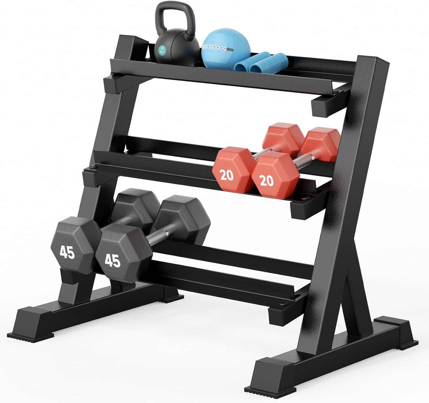 Stojak na hantle do domowej si – Home Gym Compact recenzja i cena